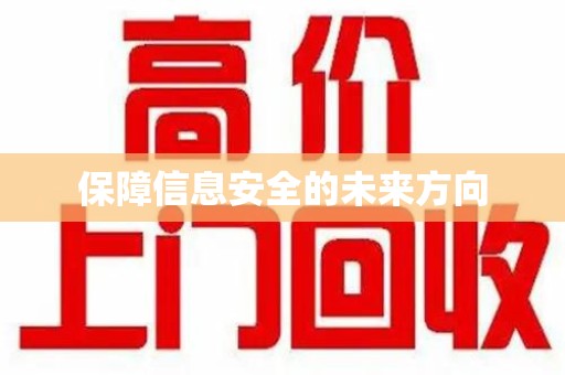 沧州保障信息安全的未来方向