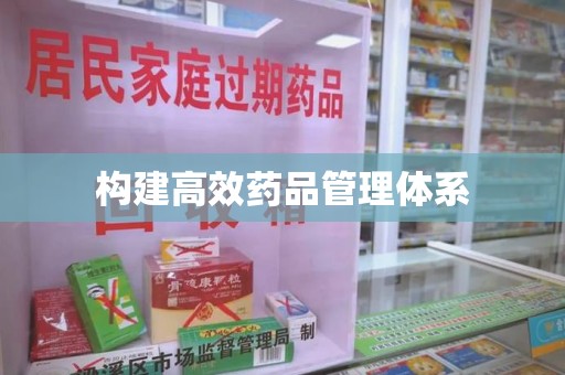 沧州构建高效药品管理体系