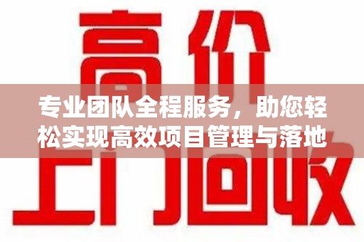 沧州专业团队全程服务，助您轻松实现高效项目管理与落地